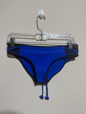 Lululemon Swim Bikini Bottom with Strappy Mesh Detail